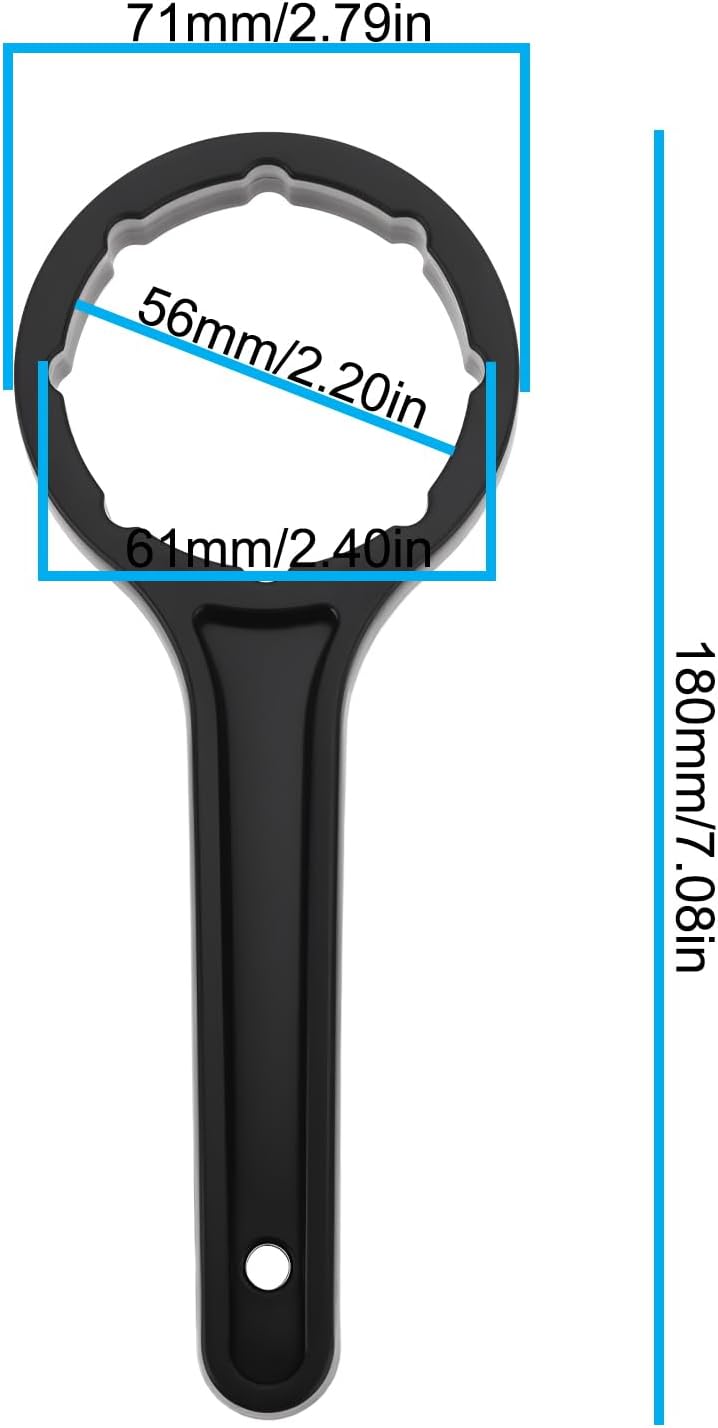 Briny River 2Pcs 61mm Plastic Cap Wrench Openers Suitable for 5-10L Oil Drums and Water Buckets - Image 4